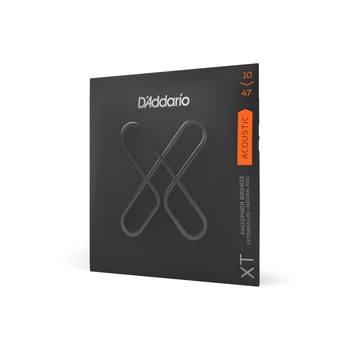 Струны для акустической гитары DʼADDARIO XTAPB1047 XT Phosphor Bronze Extra Light (10-47)