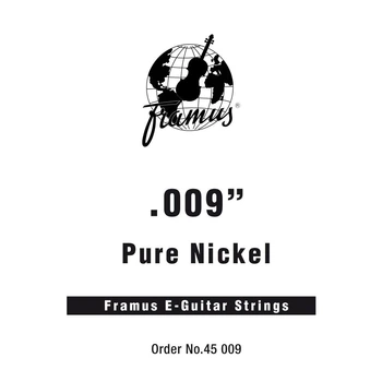 Струна для електрогітари FRAMUS 45009 Blue Label - Electric Guitar Single String, .009