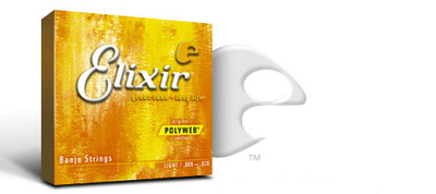 Струни для мандоліни Elixir Banj PW L