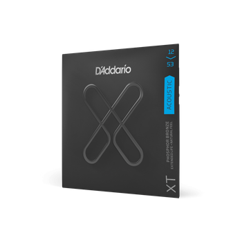 Струни для акустичної гітари DʼADDARIO XTAPB1253 XT Phosphor Bronze Light (12-53)