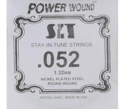 Струна для электрогитары SIT STRINGS 052PW