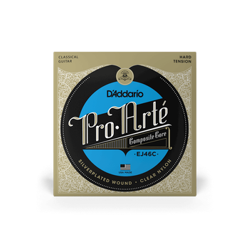 Струны для классической гитары DʼADDARIO EJ46C Pro Arte Composite Hard Tension