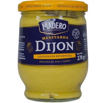 Гірчиця Madero Musztarda Dijon 270 г (5906425112005)
