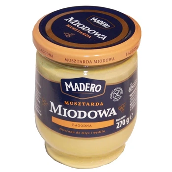 Гірчиця Madero Musztarda Miodowa 270 г (5906425112012)