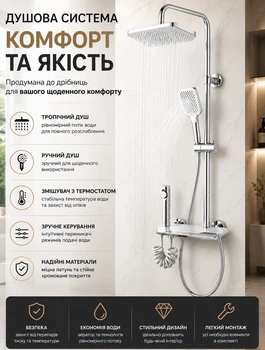 Душова система зі змішувачем піаніно тропічний душ гарнітур для ванної з біде-пістолетом латунь 4 режими прямокутна лійка
