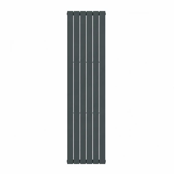 Вертикальный радиатор Largo Double 456х1800-6, anticor, антрацит (02-944063-4518)