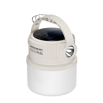 Ліхтар кемпінговий багатофункціональний SOLAR T22 SuperFire 300 Lumen IP44