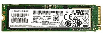Накопитель SSD Samsung M.2 NVMe 256Gb 970 Evo PM981a (MZVLB256HBHQ-000L7) Б/у