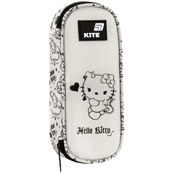Пенал Kite Hello Kitty HK26-599-4, 1 отделение, клапан с карманом на молнии, для девочки
