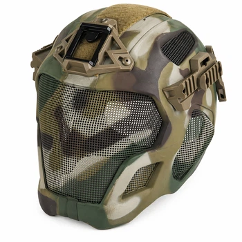 Маска захисна Wosport W23 Full Protection Tactical Helmet MC
