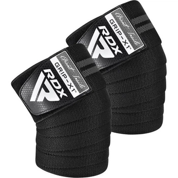 Бинты На Колени Kr11 Gym Knee Wrap Rdx Inc Limited Wah-kr11bg, Black/grey (395692)