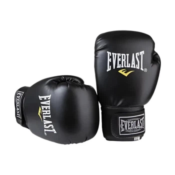 Боксерські рукавички Everlast EF-0370-16 чорні 16 унцій (16 oz)