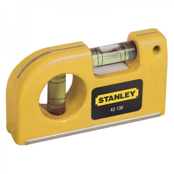 Рівень кишеньковий STANLEY 8.7 см 2 капсули 0-42-130