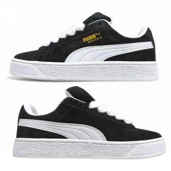 Кросівки Туреччина жіночі Suede XL Black White натуральна замша класичний стиль розмір 38 стелька 24 см