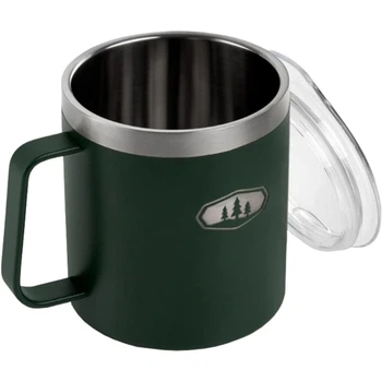 Термокружка GSI Glacier Stainless Camp Cup 0.44l Green