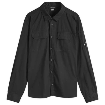 Сорочка C.P. Company Organic Gabardine Lens Garment Dyed (L) 18CMSH140A-110143G 999
