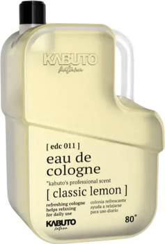 Одеколон після гоління Kabuto Katana Eau De Cologne Classic Lemon 2500 мл (8685077950063)