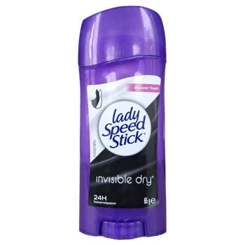 Антиперспирант-дезодорант женский Lady Speed Stick Invisible Dry Shower Fresh Deodorant сухой стик 65г