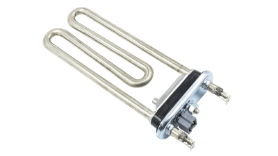 Тен для пральної машини L=175 мм, 1600 Вт, Heatwell, LG AEG33121513 (з датчиком)