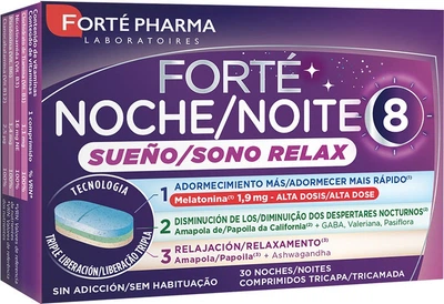 Дієтична добавка Forte Pharma Laboratoires Forte Noche Relax 30 таблеток (8435373708888)