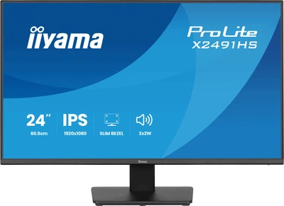 Монітор 23.8" iiyama ProLite X2491HS-B1