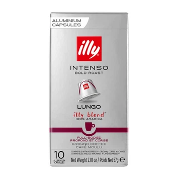 Кава в капсулах Illy Intenso Lungo, 10 капсул Nespresso