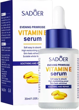 Сироватка для обличчя Sadoer Evening Primrose Vitamin E Serum з олією вечірньої примули та вітаміном Е 30 мл (6942349711503)
