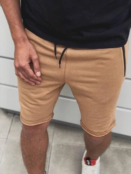 Чоловічі шорти трикотажні GF Fit XL бежеві
