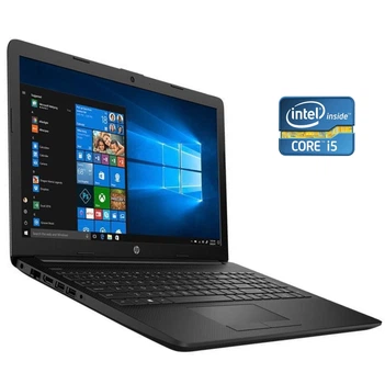 Ультрабук HP 15-da0627ng / 15.6" (1920x1080) TN / Intel Core i5-8250U (4 (8) ядра по 1.6 - 3.4) / 8 GB DDR4 / 240 GB SSD / Intel HD Graphics 620 / WebCam б/у