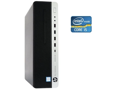 ПК HP EliteDesk 800 G3 SFF / Intel Core i5-6500 (4 ядра по 3.2 - 3.6 GHz) / 8 GB DDR4 / 512 GB SSD / Intel HD Graphics 530 б/у