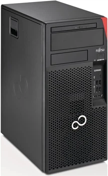 Компьютер Fujitsu Esprimo P757 Microtower / Intel Core i7-6700T / RAM 8GB / SSD 256GB / Intel HD Graphics 530 / 2 x DisplayPort / DVI / LAN / Windows 10 / Черный (101954006) - Уценка
