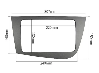 Перехідна рамка для Seat Leon 2 2005-2012