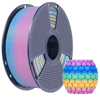Филамент (пластик для 3D-принтера) SUNLU PLA Rainbow R4-0266 1,75 мм 1 кг