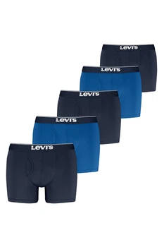 Трусы боксеры, 5 штук Levi's 52(XL) Синий (148449)