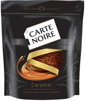 Растворимый кофе Carte Noire Caramel, экон.упак 120 г
