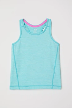 Майка для спорту H&M м'ятний UOKMG334 98/104