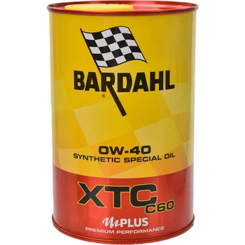 Моторна олива BARDAHL (metal) XTC C60 0W40 AUTO 1л. SL/CF A3/B4 MB 229.5 VW 502.00/505.00 RN0700-RN0710 300039 (300040)