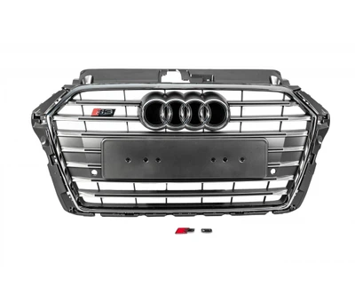 Решетка радиатора AUDI A3 8V 2016-2020 (gt-17a3-005)