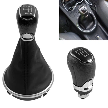 Ручка КПП з пильником у зборі Модельна для Skoda Fabia II 2007-2014 (6 Швидкостей) №31