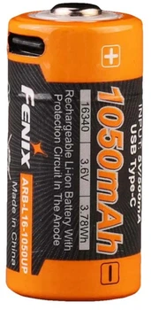 Аккумулятор 16340 Fenix 1050 mAh Type-C (ARB-L16-1050UP)