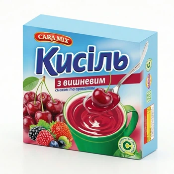 Кисіль зі смаком вишні Caramix 150 г