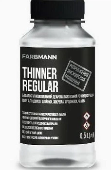 Розріджувач FARBMANN THINNER Regular 0,5л