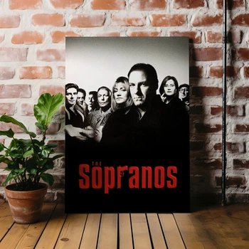 Интерьерная картина Клан Сопрано, The Sopranos, сериал, криминальная драма, 42×30 см (id4876)