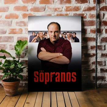 Интерьерная картина Клан Сопрано, The Sopranos, сериал, криминальная драма, 42×30 см (id4875)