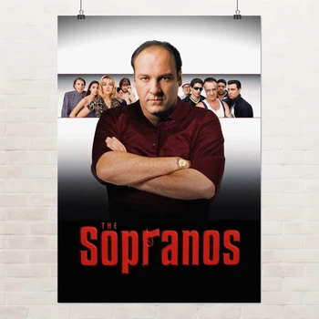 Постер Клан Сопрано, The Sopranos, сериал, криминальная драма, A3 42×30 см (id4875)