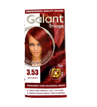 Фарба для волосся 3.53 Червоний гранат GALANT Image