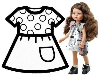Одяг для ляльки Paola Reina 32 см 54457 (8431031544577)
