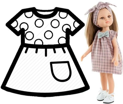 Одяг для ляльки Paola Reina 32 см 54491 (8431031544911)