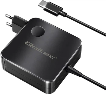 Мережевий зарядний пристрій Qoltec 100 W USB Type-C Black (5901878517797)