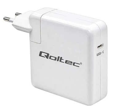 Мережевий зарядний пристрій Qoltec 96 W PD USB Type-C White(5901878517834)